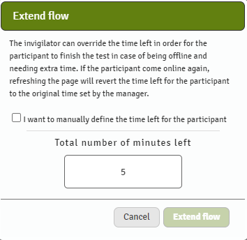 FLOWmulti_Invigilator_Options_Extend_flow.png
